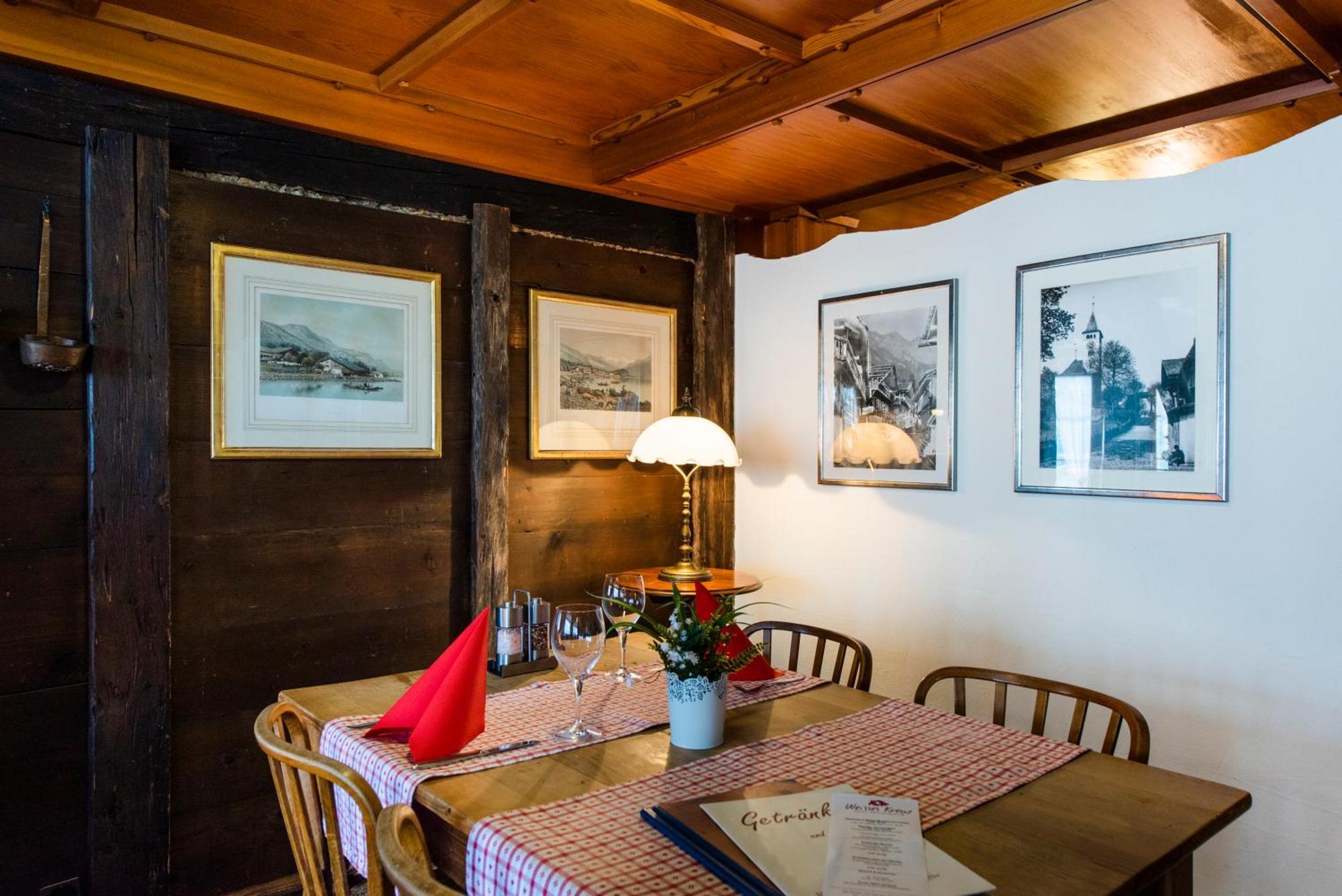 Hotel Weisses Kreuz Brienz  Exteriér fotografie